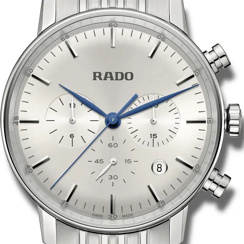 Rado Coupole Chronograph Swiss Quartz Men's Watch- R22910103